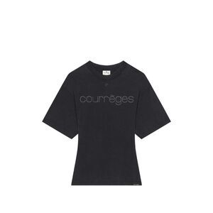 Courrèges Black T-Shirts & Vests - T-Shirts Men